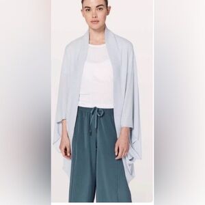 Lululemon Stillness Wrap - One Size Light Lilac Purple long wrap